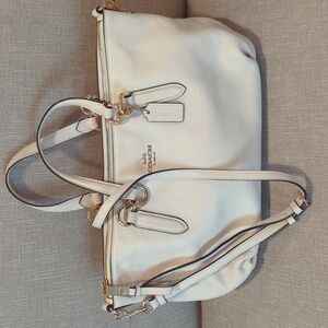 Coach Pebbled Leather Ally Satchel F30565